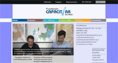 Desktop Screenshot of capacitardelnoa.org.ar